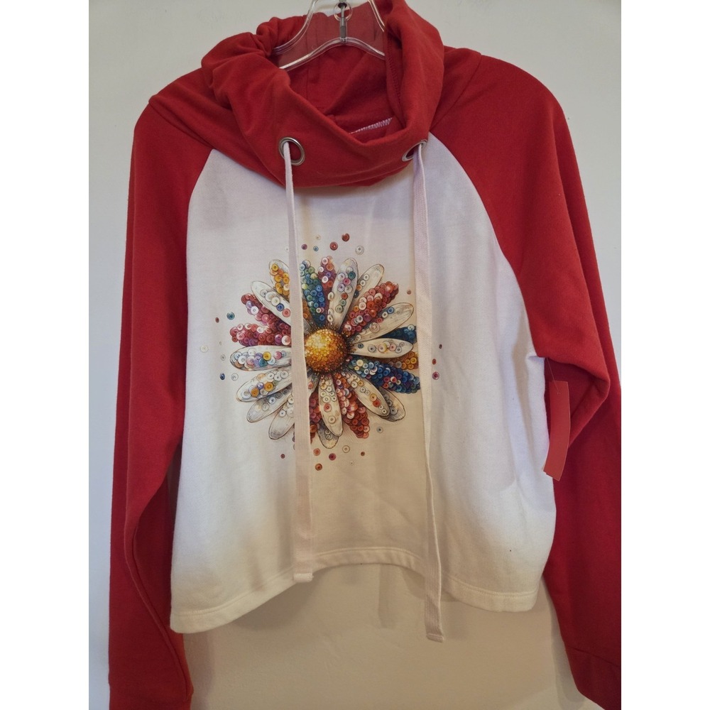 Upcycled Women's Sweatshirt - Size L